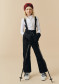 preview Dětské kalhoty Poivre Blanc W24-1022-Jrgl Ski Bib Pants Black