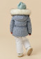 preview Kids' jacket Poivre Blanc W24-1201-Bbgl Synthetic Down Ski Tweed Gothic Blue