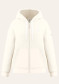 preview Dámská mikina Poivre Blanc W24-5401-Wo Sherpa Hoody Jacke Natural White