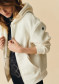 preview Dámská mikina Poivre Blanc W24-5401-Wo Sherpa Hoody Jacke Natural White