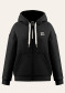 preview Dámská mikina Poivre Blanc W24-5401-Wo Sherpa Hoody Jacket Black