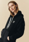 preview Dámská mikina Poivre Blanc W24-5401-Wo Sherpa Hoody Jacket Black