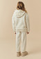 preview Dětská mikina Poivre Blanc W24-5401-Jrgl Sherpa Hoody Jacket Natural White