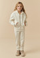 preview Dětské kalhoty Poivre Blanc W24-5420-Jrgl Neoprene Pants Natural White