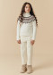 preview Dětské kalhoty Poivre Blanc W24-5420-Jrgl Neoprene Pants Natural White