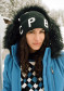 preview Dámská čepice Poivre Blanc W24-6180-Wo Knit Beanie Black