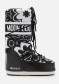 preview Dámské boty Moon Boot Icon Flower-NA02 Black/White