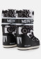 preview Dámské boty Moon Boot Icon Flower-NA02 Black/White