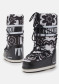 preview Dámské boty Moon Boot Icon Flower-NA02 Black/White