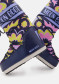 preview Women's snow boots Moon Boot Icon Flower-JB10 Lilac/Cyber Lime