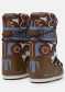 preview Dámské boty Moon Boot Icon Flower-MH07 Brown/Elephant Grey
