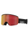 preview Ski goggles GIRO Axis Black Wordmark Vivid Ember/Vivid Infrared (2 lenses)