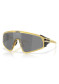 preview Oakley 9404-1435 Latch Panel PM Gold Glass w/ Prizm Black Sunglasses