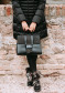 preview Women's winter boots Nis 2115403/4 Scarponcino Pelle Stamp. Black/Pelliccia Volpe