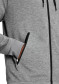 preview On Running Zipped Hoodie, Grey