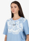 preview Women's T-shirt Sportalm 250198 Blue Marguerite