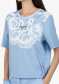 preview Women's T-shirt Sportalm 250198 Blue Marguerite