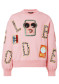preview Women's sweatshirt Goldbergh Piscine Sweater Salmon Rose