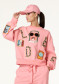 preview Women's sweatshirt Goldbergh Piscine Sweater Salmon Rose