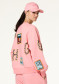 preview Women's sweatshirt Goldbergh Piscine Sweater Salmon Rose