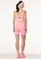 preview Women's Top Goldbergh Virginie Tank With Bra Salmon Rose