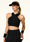 preview Goldbergh Drape Bra Black