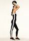 preview Women's Leggings Goldbergh Forme Tight Black/White