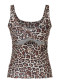 preview Women's Tank Top Goldbergh Potnia Tank With Bra Jaguar