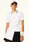 preview Women's Polo Shirt Goldbergh Cassia Short Sleeve Top White