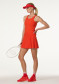 preview Women's Tank Top Goldbergh Manon Tank With Bra Sunset