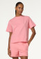 preview Women's T-shirt Goldbergh Legacy Short Sleeve Top Salmon Rose