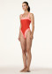 preview Women's swimnsuit Goldbergh Hemera Bathing Suit Sunset