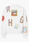 preview Women's sweatshirt Goldbergh Piscine Sweater White