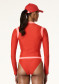 preview Goldbergh Splash Long Sleeve Zip Ras Sunset