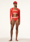preview Goldbergh Splash Long Sleeve Zip Ras Sunset