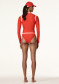 preview Goldbergh Splash Long Sleeve Zip Ras Sunset
