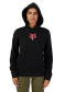 preview Fox W Fox Head Fleece Po Black/Pink