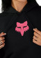 preview Fox W Fox Head Fleece Po Black/Pink