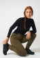 preview Mons Royale Diversion Merino Mock Neck Long Sleeve Wmns Black