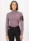 preview Mons Royale Diversion Merino Mock Neck Long Sleeve Wmns Mauve