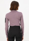 preview Mons Royale Diversion Merino Mock Neck Long Sleeve Wmns Mauve