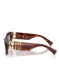 preview Miu Miu MU 09WS 21C40O53 Sunglasses – Shade Havana Mogano / Grey