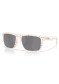 preview Oakley 9102-AG55 Holbrook Mt Clear Terrazzo Sunglasses with Prizm Black Polarized Lenses