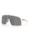 preview Oakley 9406-C737 Sutro Mt Clear Terrazzo Sunglasses with Prizm Black Lenses