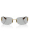 preview Miu Miu MU A51S 5AK50K75 Sunglasses – Gold / Light Grey