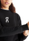 preview Women's Sweatshirt On Running Club Crew – Black
