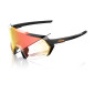 preview Sunglasses 100% Korbin-Gloss Metallic Black-Orange Flash Mirror Photochromicssssss