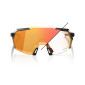 preview Sunglasses 100% Korbin-Gloss Metallic Black-Orange Flash Mirror Photochromicssssss