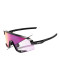 preview Sunglasses 100% Slendale-Gloss Black-Photochromic Purple Mirror