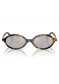 preview Miu Miu MU 04ZS VAU07F50 Sunglasses – Honey Havana / Light Grey-Silver Mirror